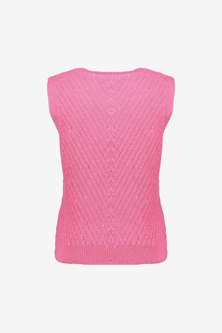 spencer met v-hals en pailetten