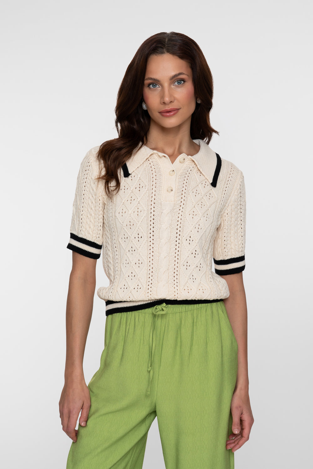 Geisha polo trui ajour