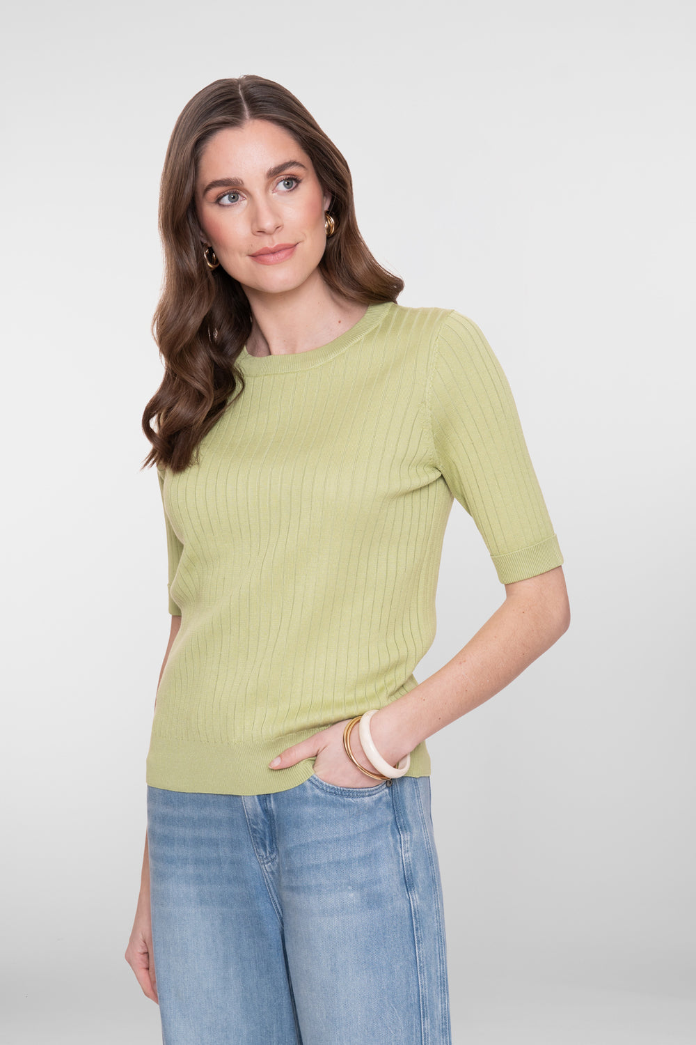 Geisha basic top groen