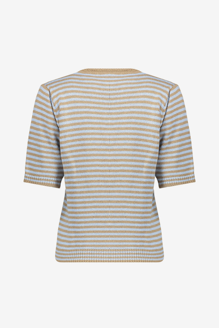 Geisha fijngebreide gestreepte pullover
