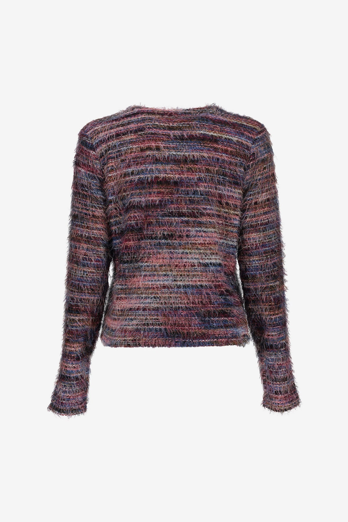 Geisha vest met meerkleurig dessin en zachte structuur