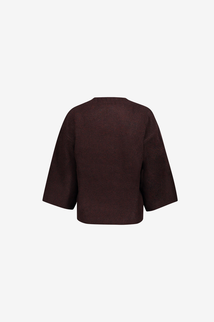 Geisha comfortabele pullover met klokmouwen