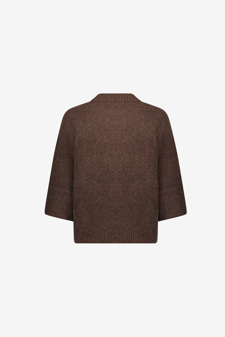 Geisha dames vest met 3/4 mouwen en goudkleurige knopen
