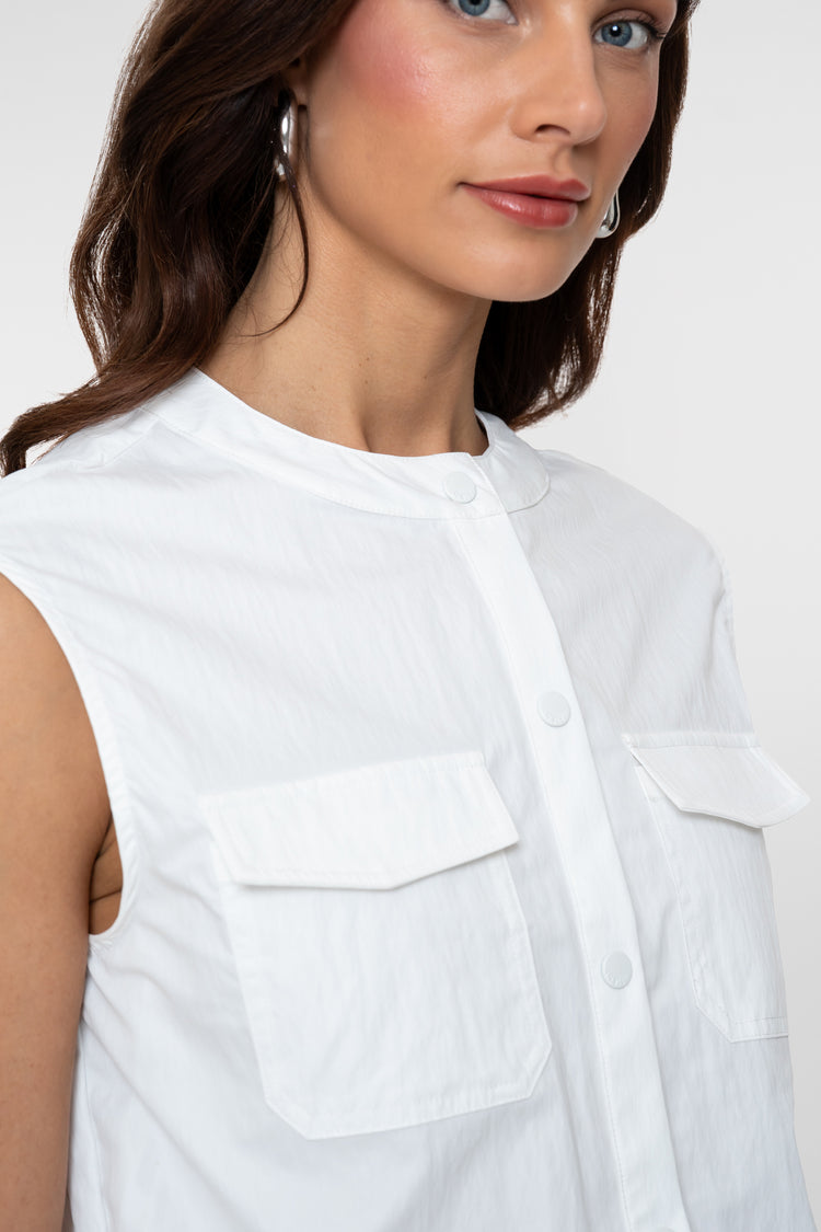 Geisha parachute blouse mouwloos