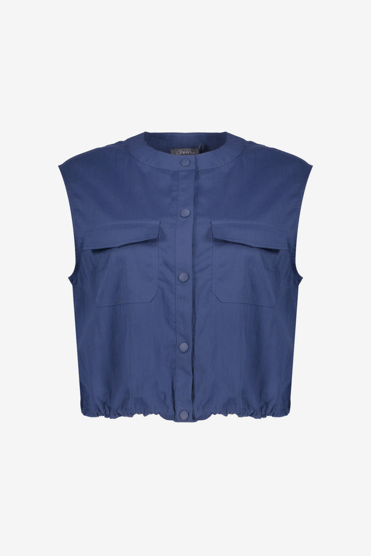 Geisha parachute blouse mouwloos