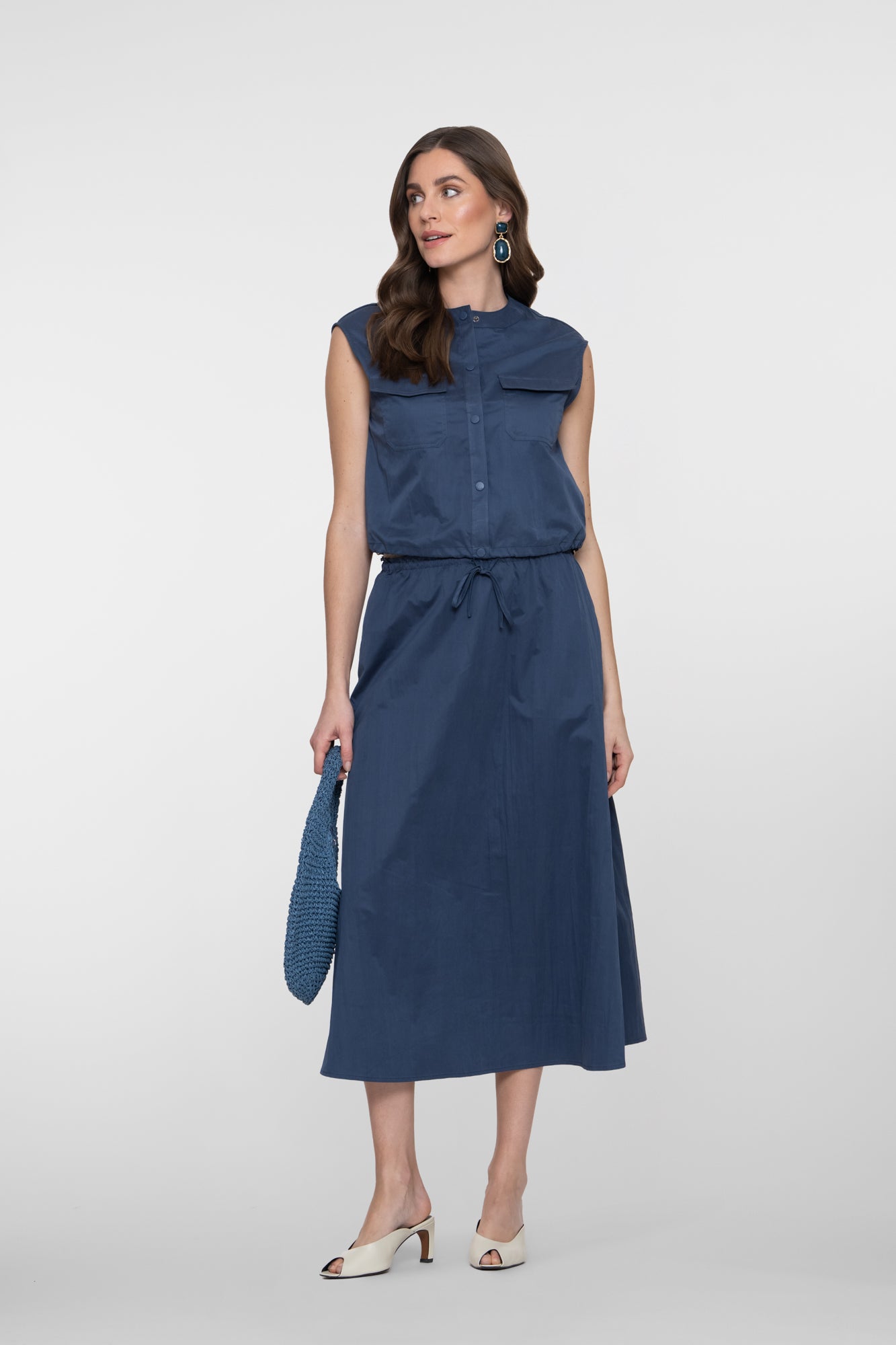 Geisha parachute blouse mouwloos