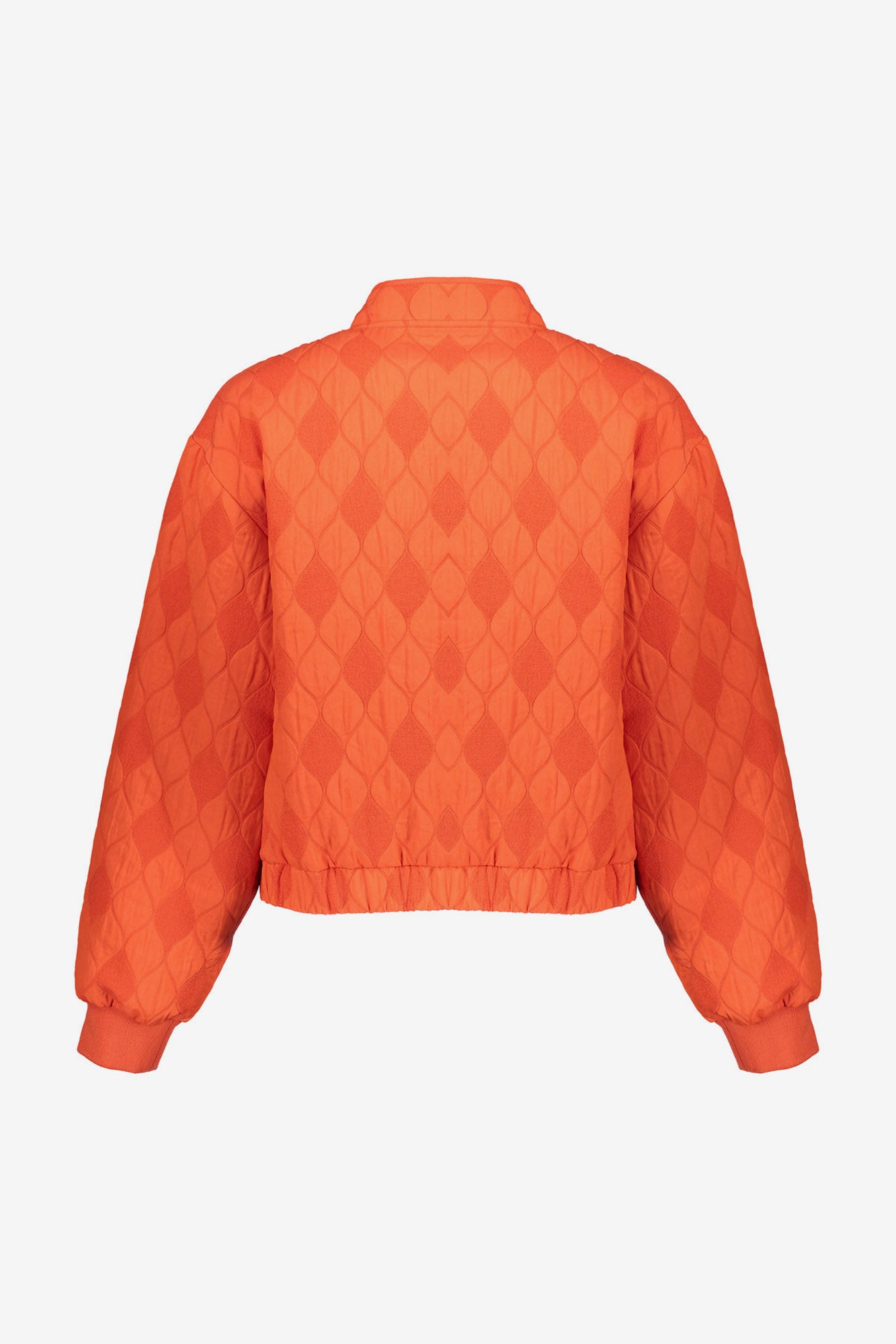 Geisha quilted jacket met rits