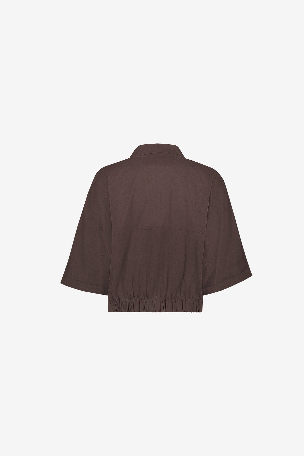 Geisha kort jack met utility details en soepele pasvorm