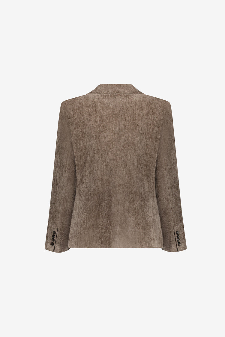 Geisha blazer met klassieke reverskraag