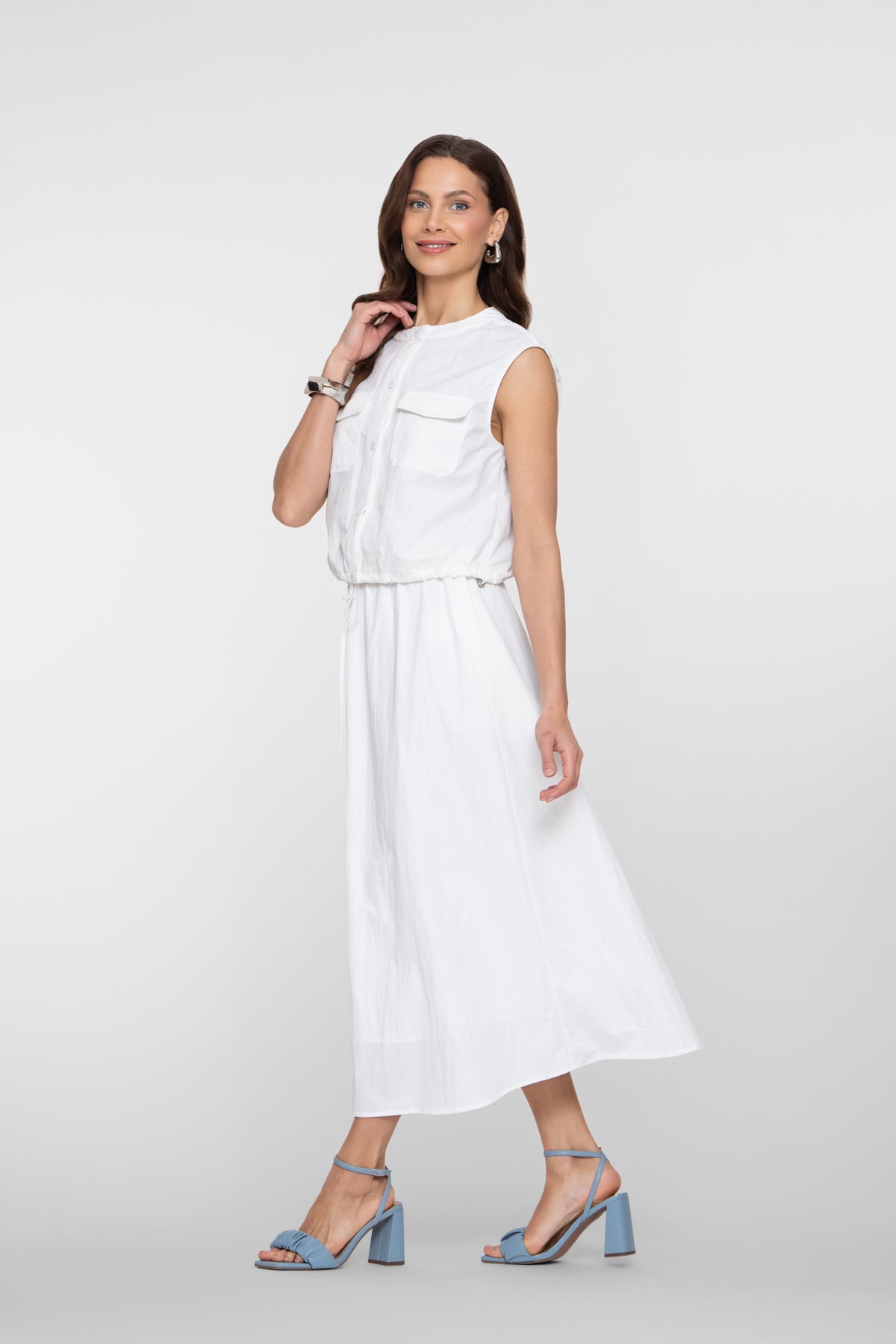 Geisha parachute blouse mouwloos – Shop de look