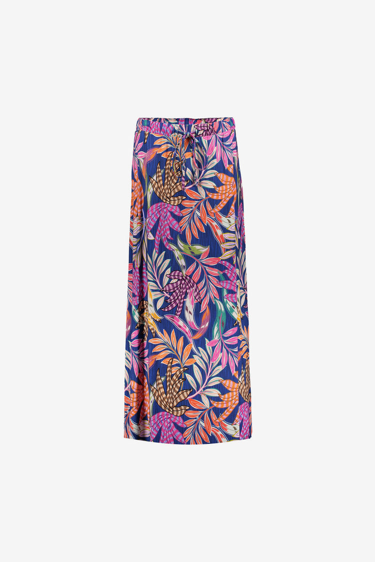 Geisha maxi rok met strikceintuur