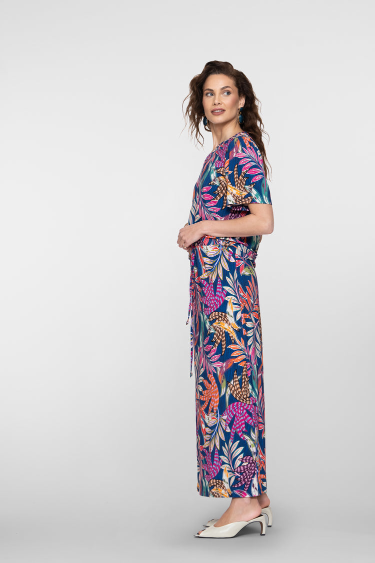 Geisha maxi rok met strikceintuur