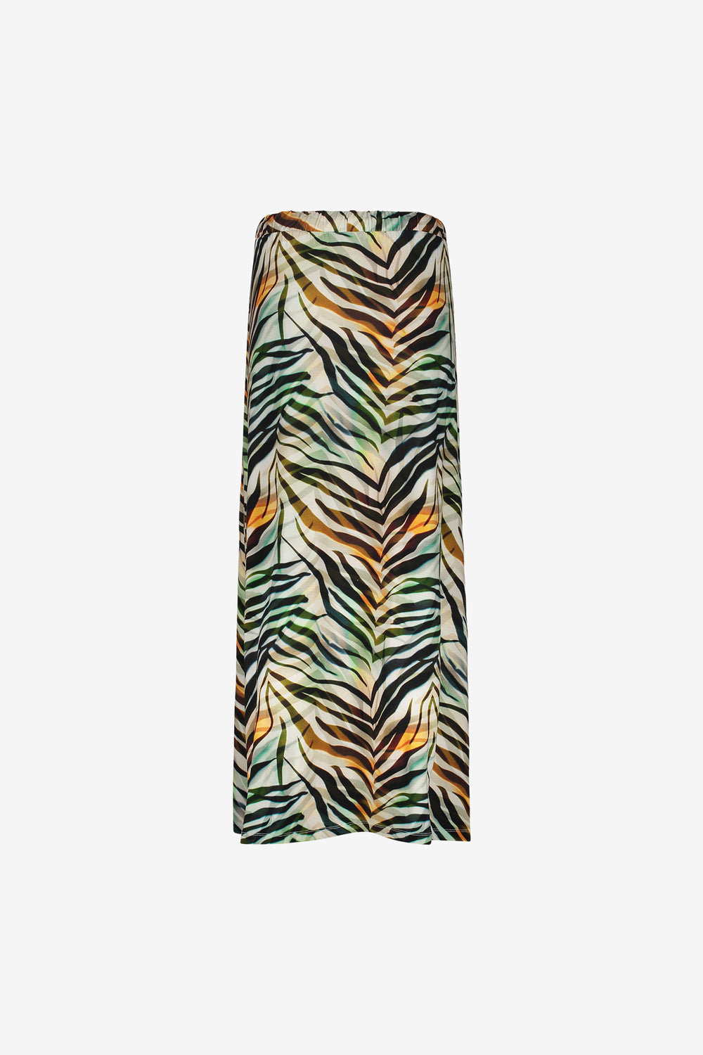 Geisha maxi rok met grafische print