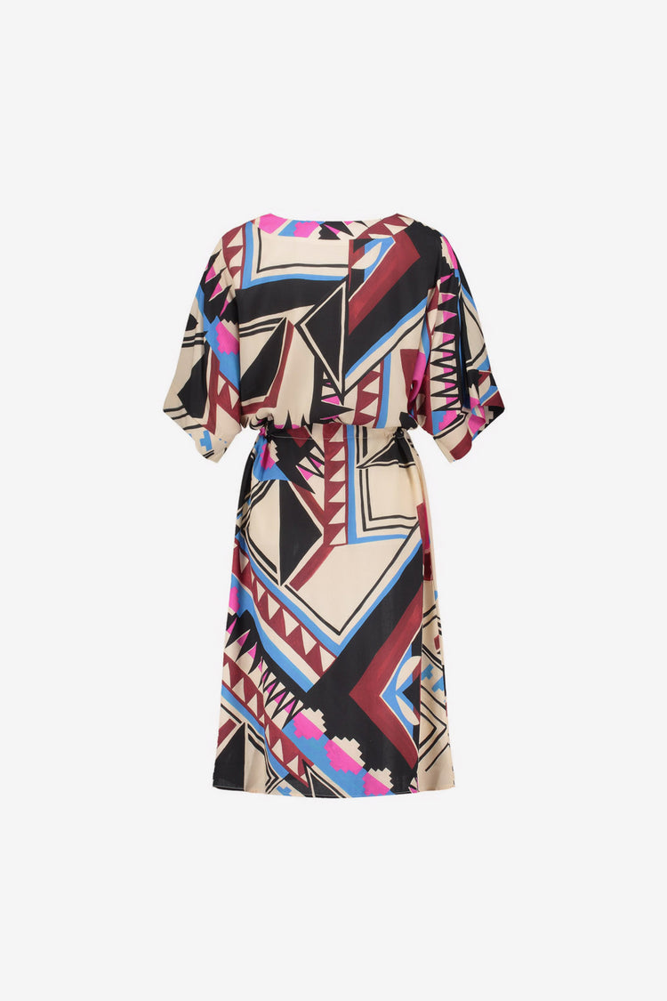 Jurk met grafische print