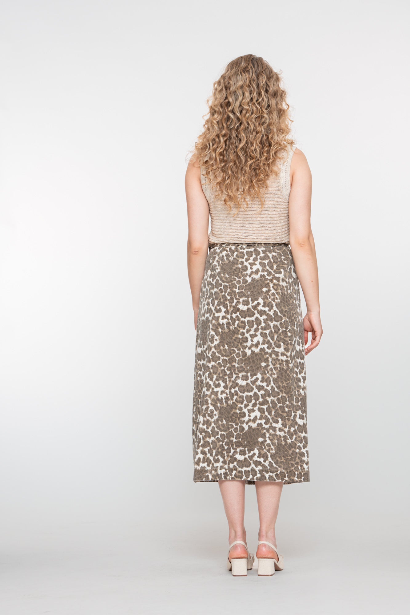 Geisha dames mouwloze pullover met lurex