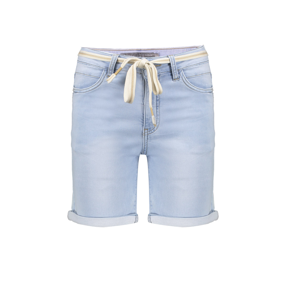 Geisha dames denim short bleached denim