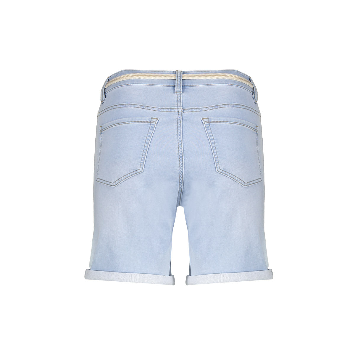 Geisha dames denim short bleached denim