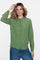 Geisha dames blouse met grafische print en lurex