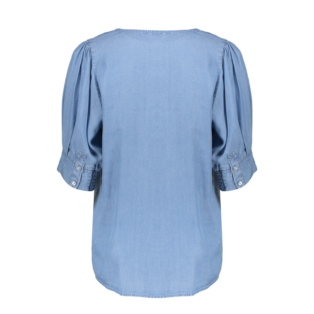 Geisha denim lyocell top