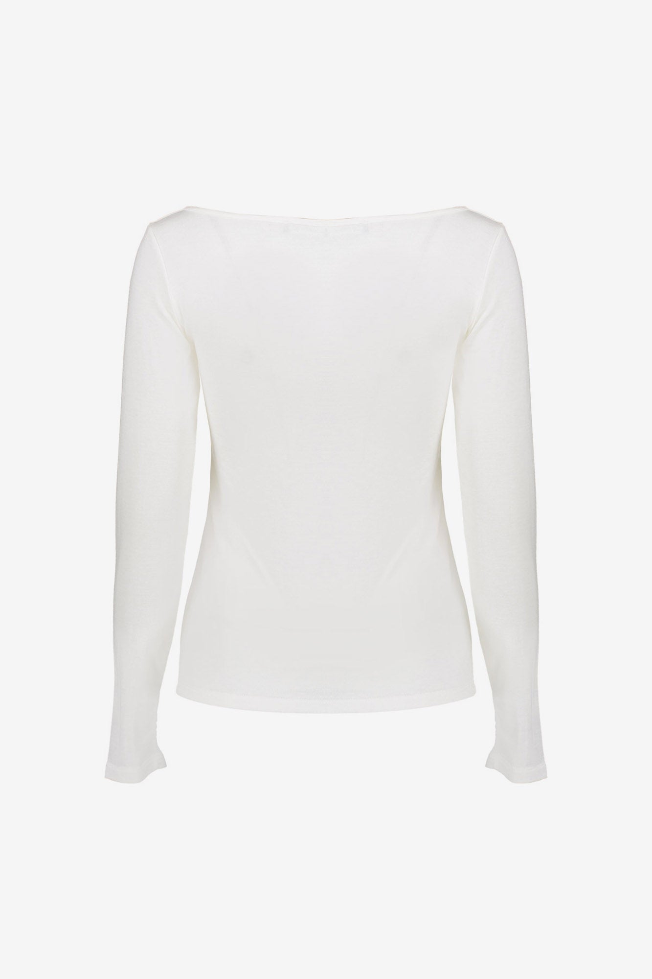 Geisha lichtgebreide cashmere trui off-white